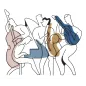 Płyta ścienna JAZZ 70 1,3 60 cm